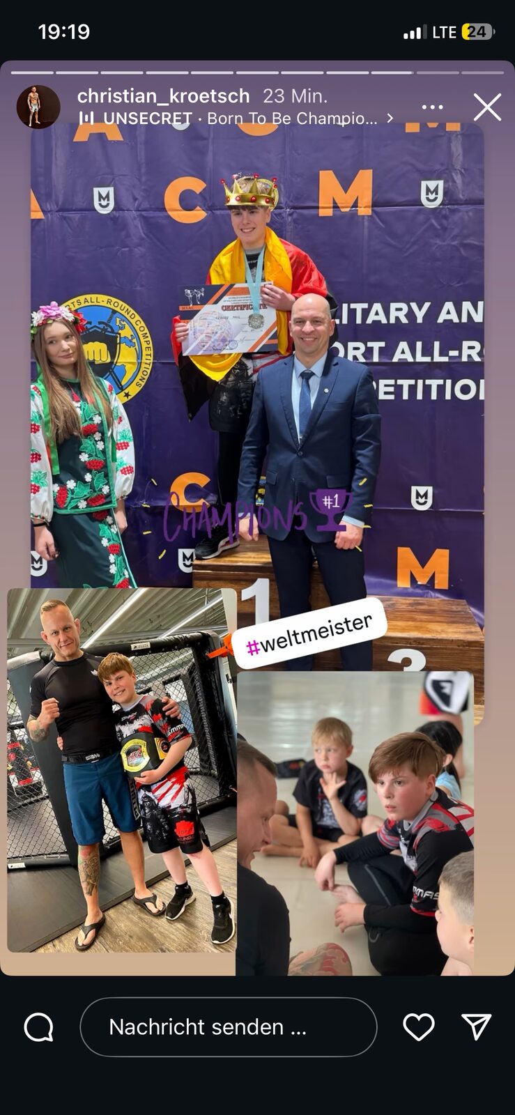 Paul Reusse, World Champion MSAC, November 2025
